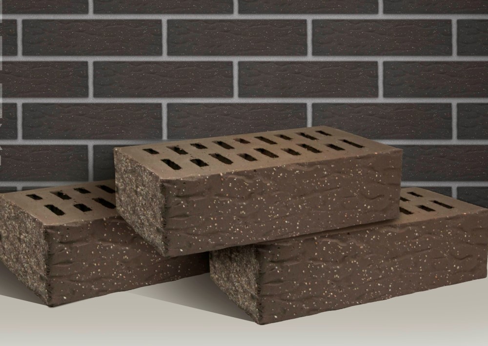 Стена Какао рустик с песком