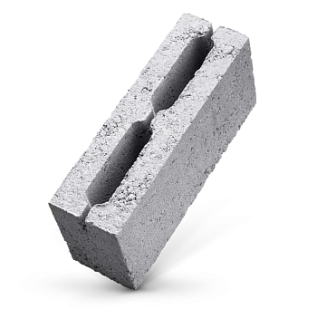 Керамзитобетонный блок КБ-12