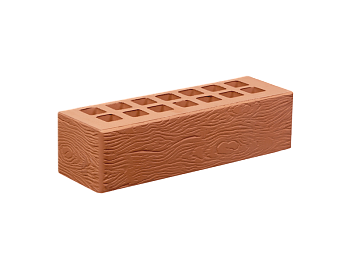 Кирпич облицовочный пустотелый евро Красный Дерево 0,7НФ М-200 (660) ЖКЗ