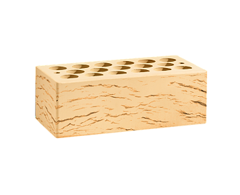 Кирпич облицовочный пустотелый полуторный Солома Галич М-150 С1 (288)