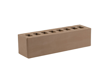 Кирпич облицовочный пустотелый евро Темно-Коричневый 0,5НФ М-200 (900) ЖКЗ