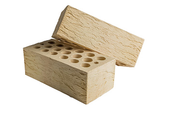 Кирпич облицовочный пустотелый полуторный IVORY Византия M-150 Ключищи (320)