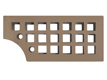 Кирпич облицовочный пустотелый одинарный Темно-Коричневый КФ-1 М-200 (480) ЖКЗ