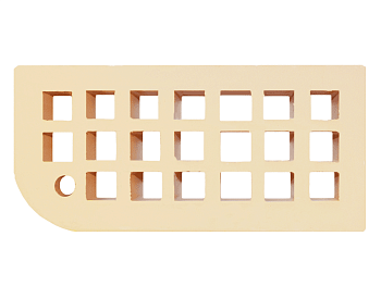 Кирпич облицовочный пустотелый одинарный Слоновая Кость КФ-2 М-200 (480) ЖКЗ