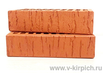Кирпич облицовочный пустотелый одинарный Красный Скала M-150 ВКЗ