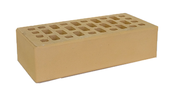 Кирпич облицовочный пустотелый одинарный Солома светлая M-150-250 (480)