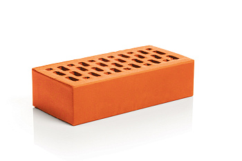 Кирпич облицовочный пустотелый одинарный Красный M-150-175 МАГМА