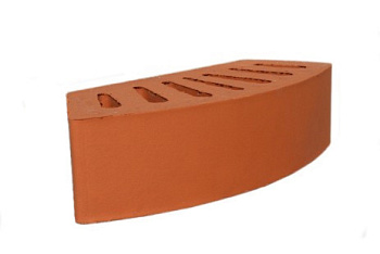Кирпич облицовочный пустотелый одинарный Фасонный Колонна Светло-Красный Д-510 M-125-150 (320) АСПК
