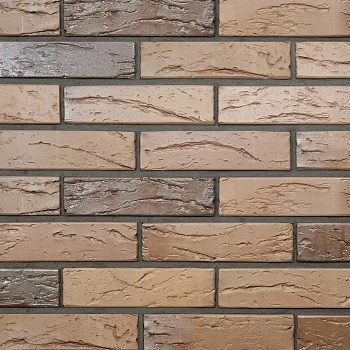 Кирпич облицовочный пустотелый евроформат Рочестер Кора дерева М-175/75 (УС) КС-Керамик 