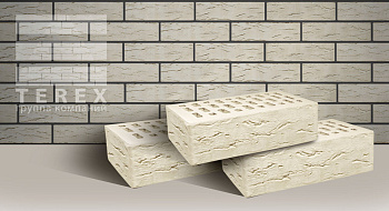 Кирпич облицовочный пустотелый одинарный Дюна Рустик М-175-200 TEREX (480)