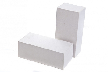 Кирпич силикатный полнотелый полуторный Белый М-150 НЗСМ (672)