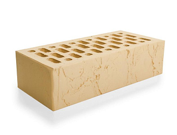 Кирпич облицовочный пустотелый одинарный Ваниль Сахара М-150-175 МАГМА